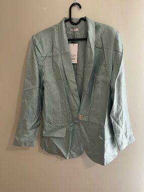 Silk Laundry Mist Twill Miami Blazer